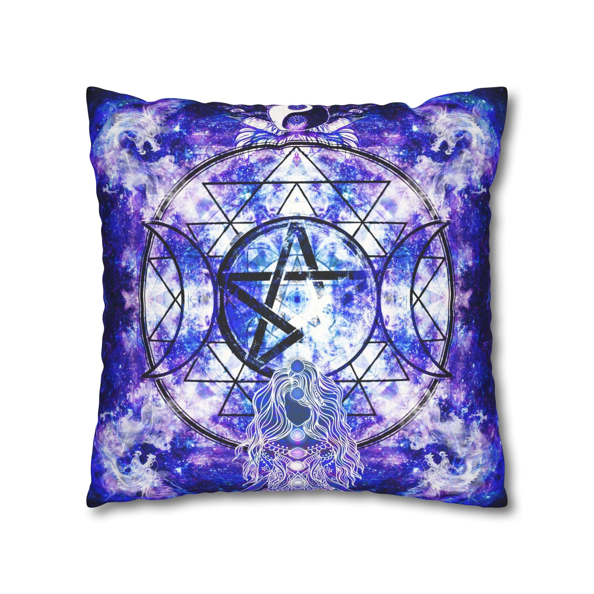 AmenJins Katerinas Magical Dracularian Dragoness AwakeningMeditations Pillowcase