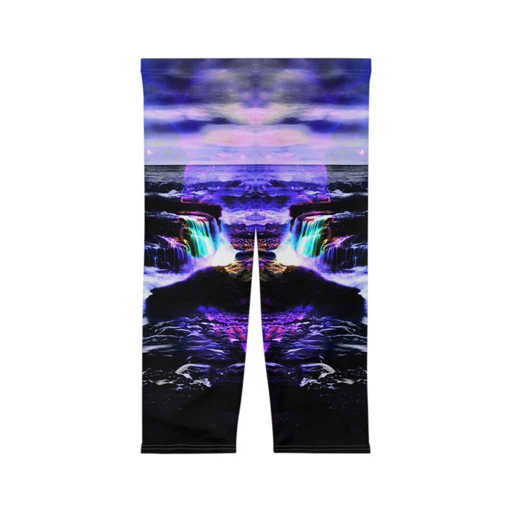 Ad Amorem Amisi Majical Sea Dreams Women’s Capri Leggings