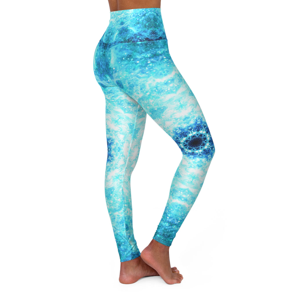 Amen Jin's All the White Horses Desires High Waisted Yoga Leggings
