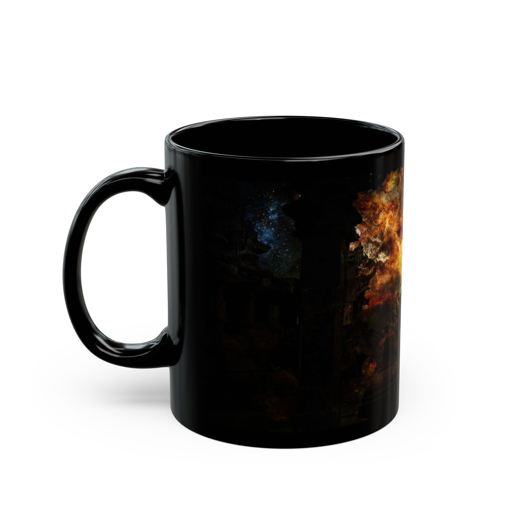 Breathe Again Balinese Dreams Black Mug