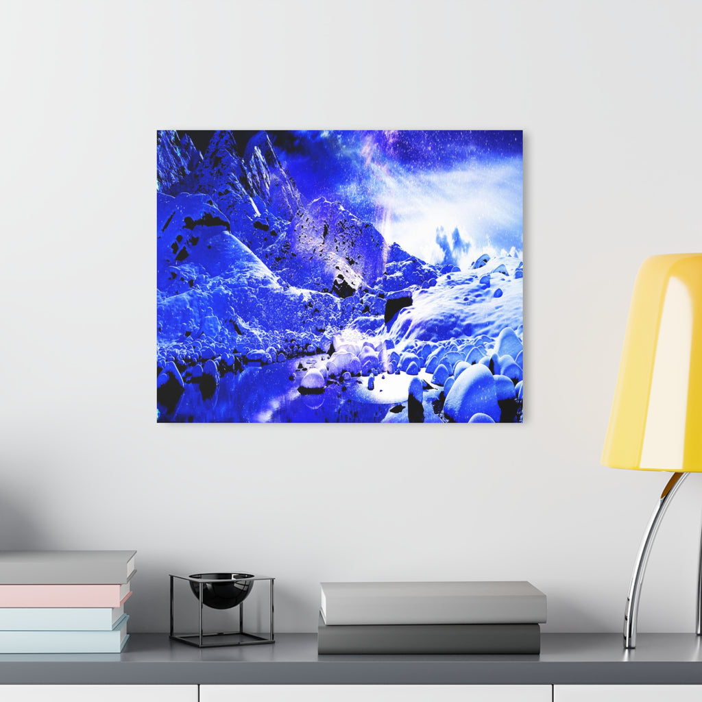 Yule Night Dreams Acrylic Prints (French Cleat Hanging)