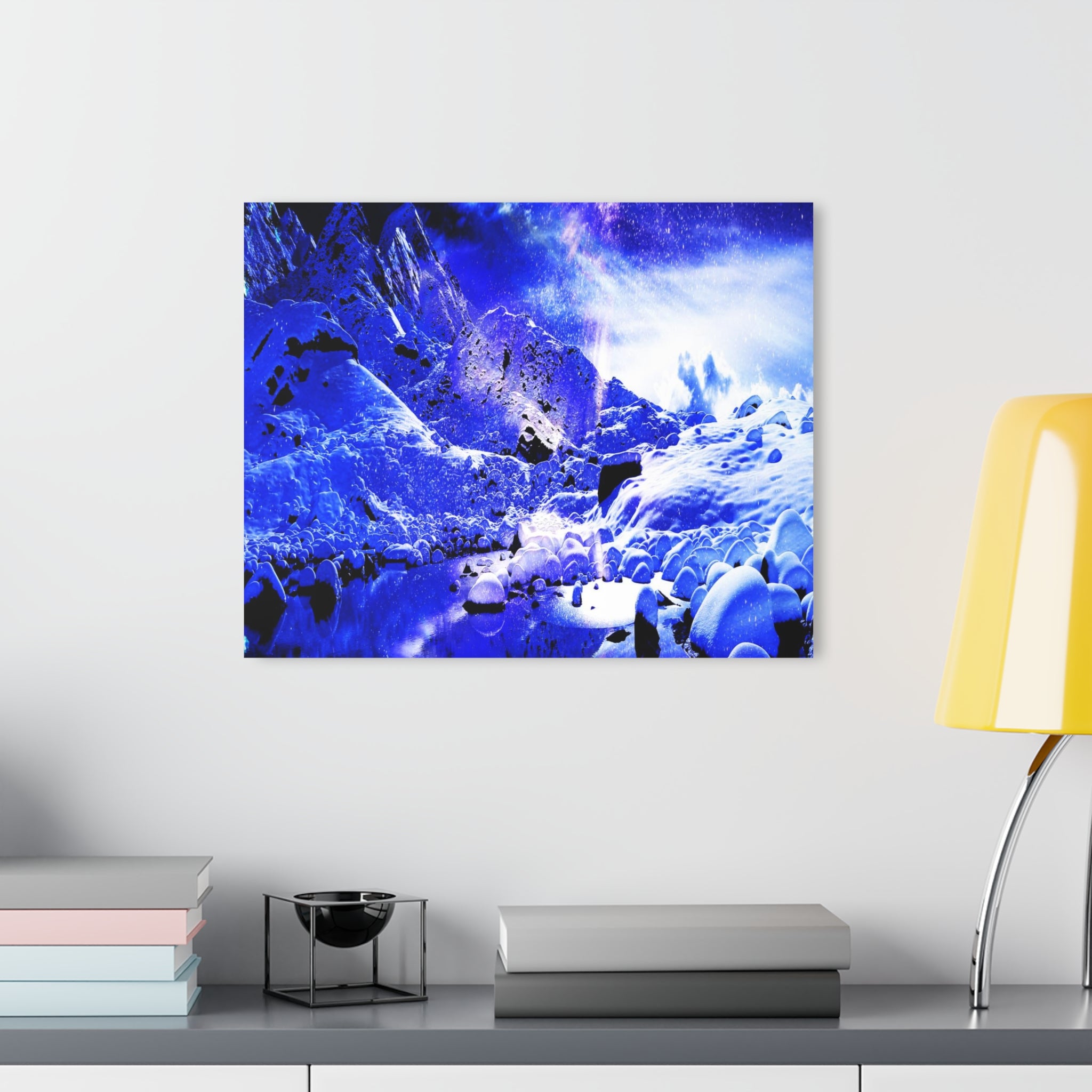 Yule Night Dreams Acrylic Prints (French Cleat Hanging)