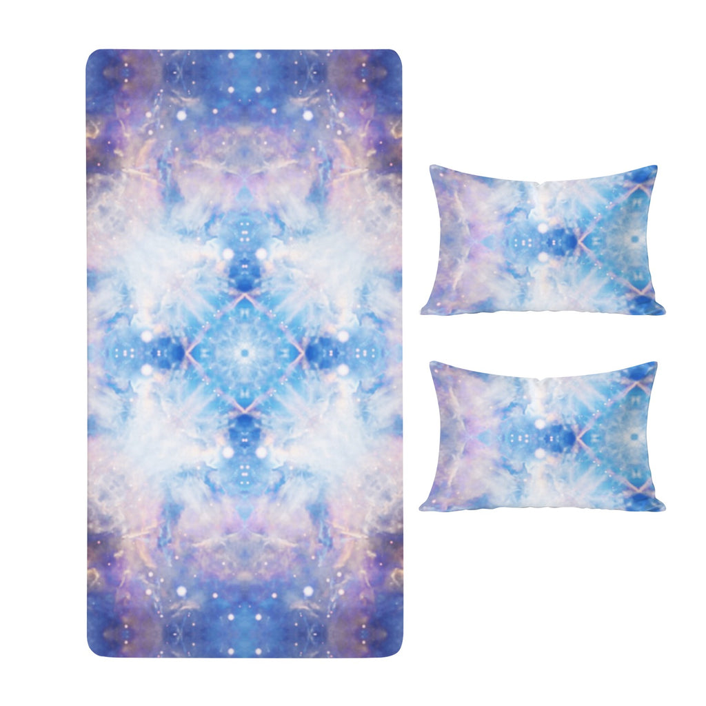 Katerina's Winterborn Desires Twin Bedding Set (Fitted Sheet + Pillowcases) | Ships from USA