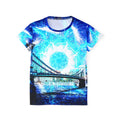 Katerina's Mandala of Electric Dragon Fire Budapest Desires Womens Sports Jersey