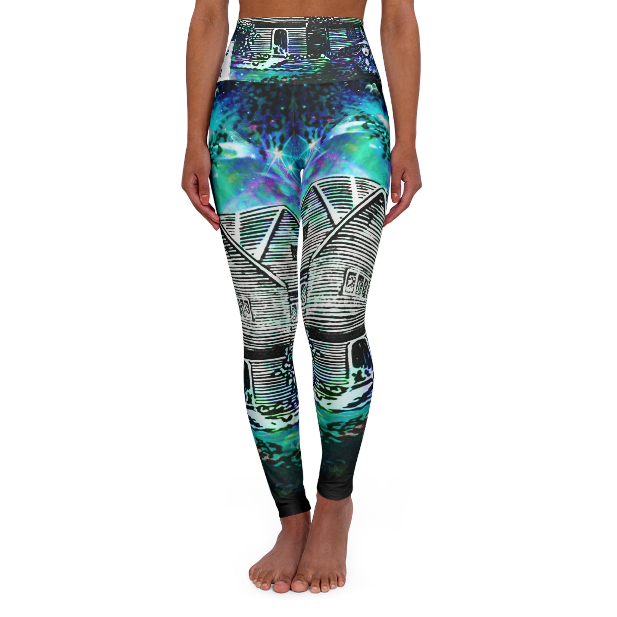 Now and Forever Salem Witch Desires High Waisted Yoga Leggings