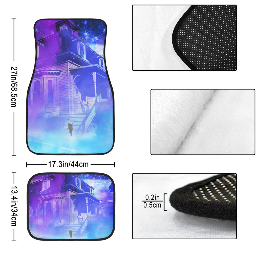Amen Jin's Katerina's Eros & Psyche Desires Hocus Pocus Dreams 4-Piece Car Floor Mats （Customized Separately）| Ships from USA