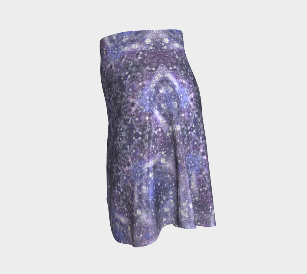 Katerina's Lilac Star Desires Flared Skirt