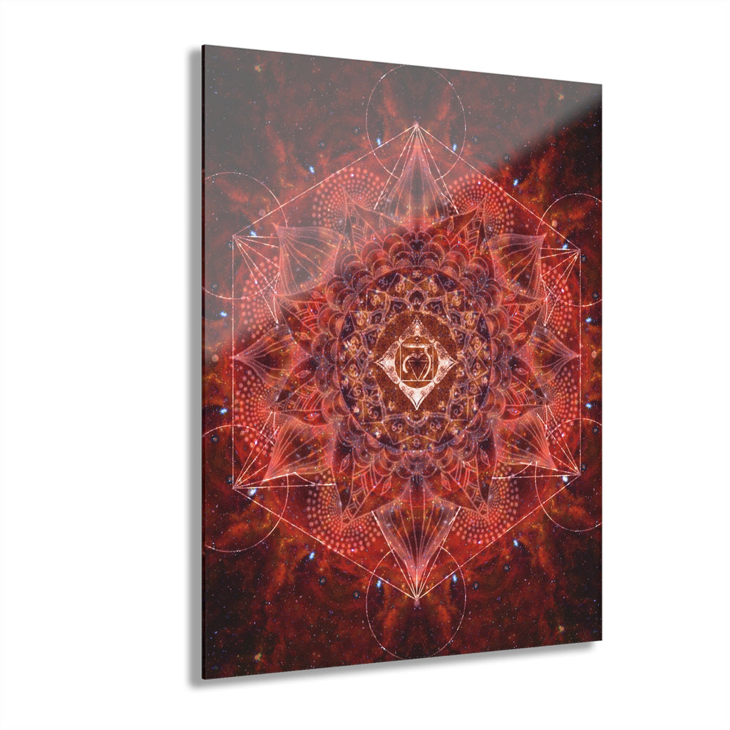 Muladhara Meditations Acrylic (French Cleat Hanging)