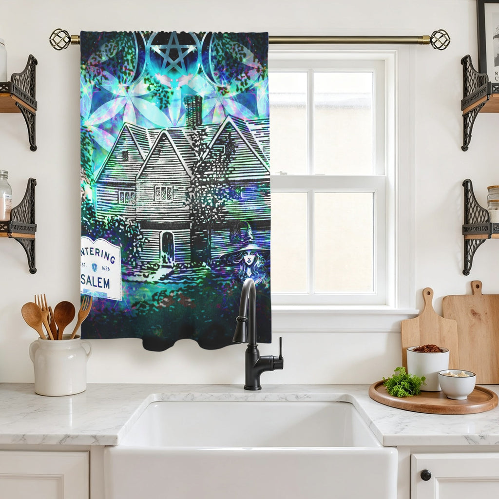 Katerina's Now & Forever Salem Witch Meditations Window Curtain 27.6" x 39.4" ( 1 Piece ) | Ships from USA