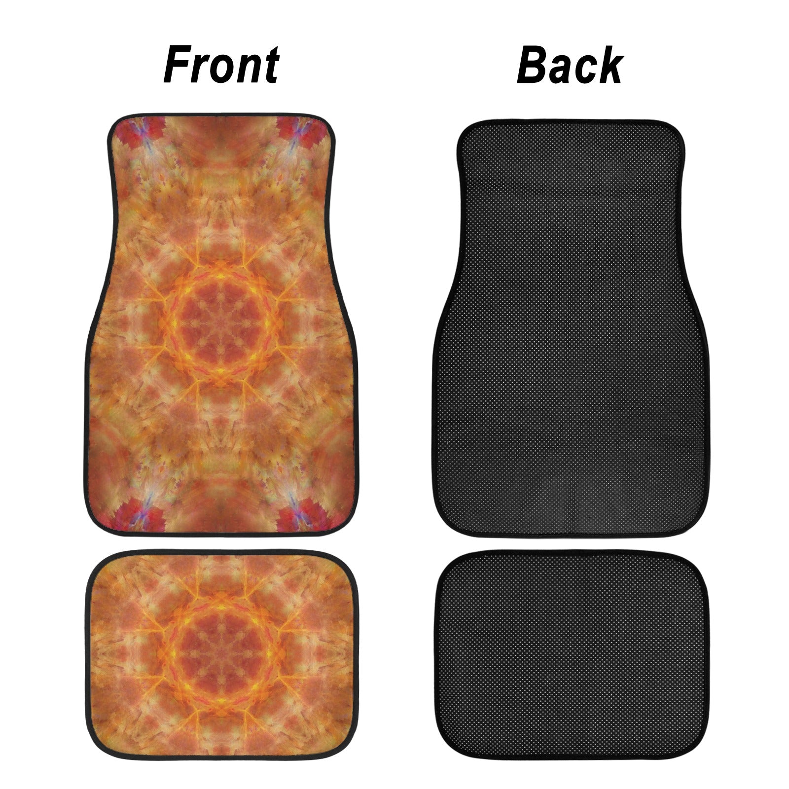 Katerina's Supernova Desires 4-Piece Car Floor Mats （Customized Separately）| Ships from USA