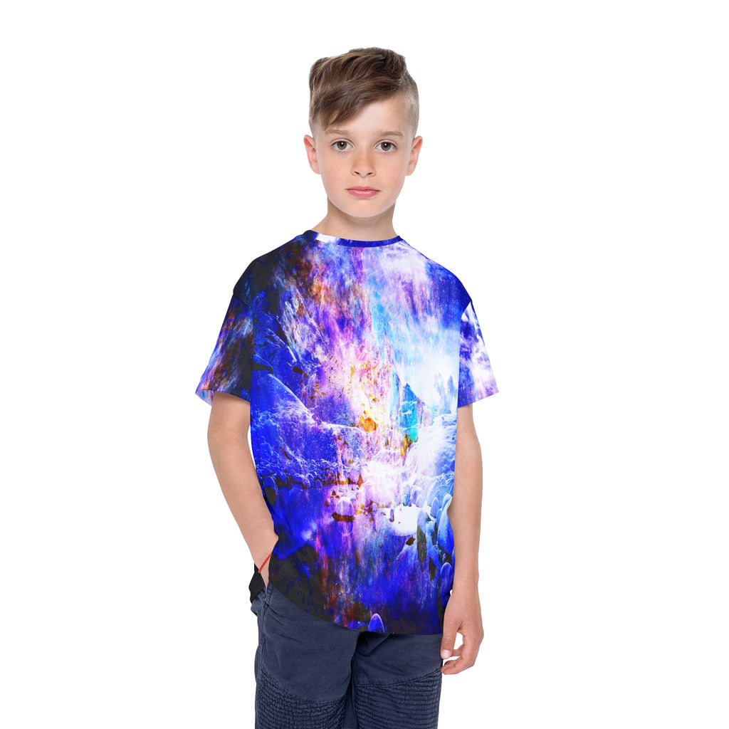 Breathe Again Yule Night Dreams Kids Sports Jersey