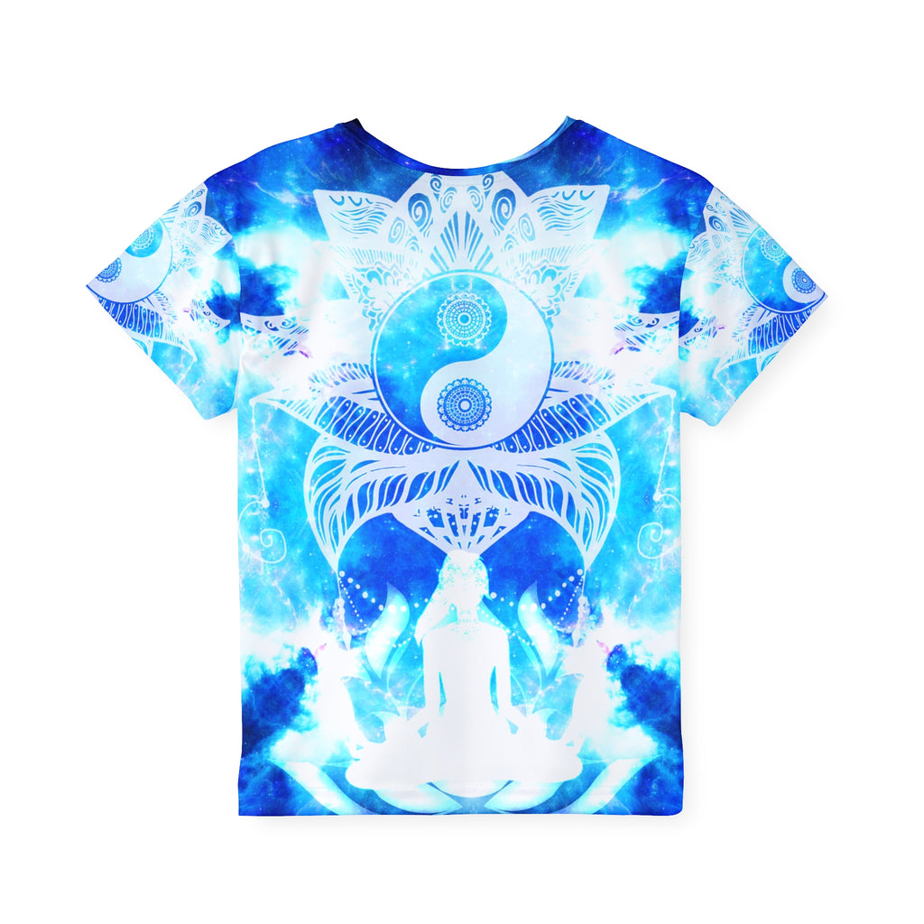 Amen Jin''s Mandala of Dragon Fire Lotus Meditations Kids Sports Jersey