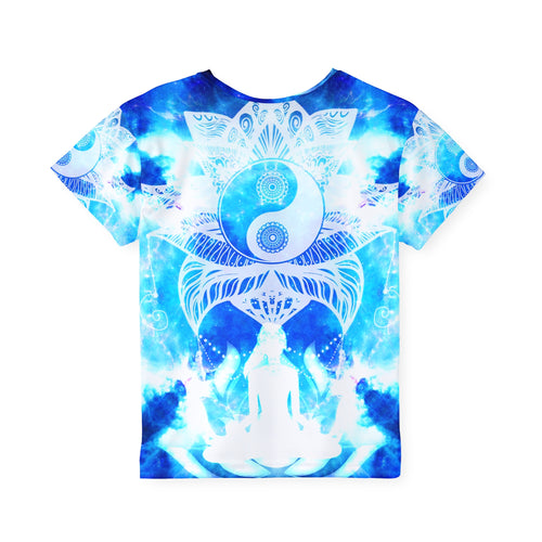 Amen Jin''s Mandala of Dragon Fire Lotus Meditations Kids Sports Jersey