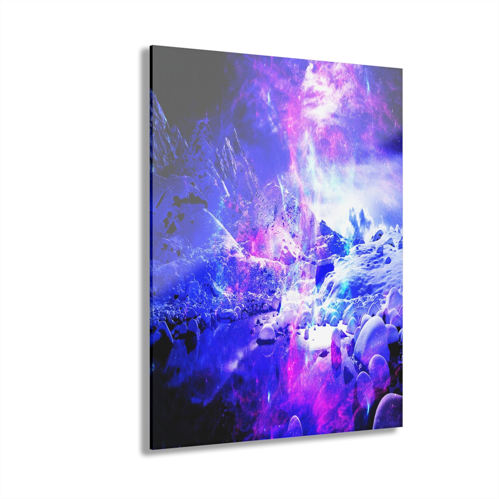 Amethyst Yule Night Dreams Acrylic Prints (French Cleat Hanging)