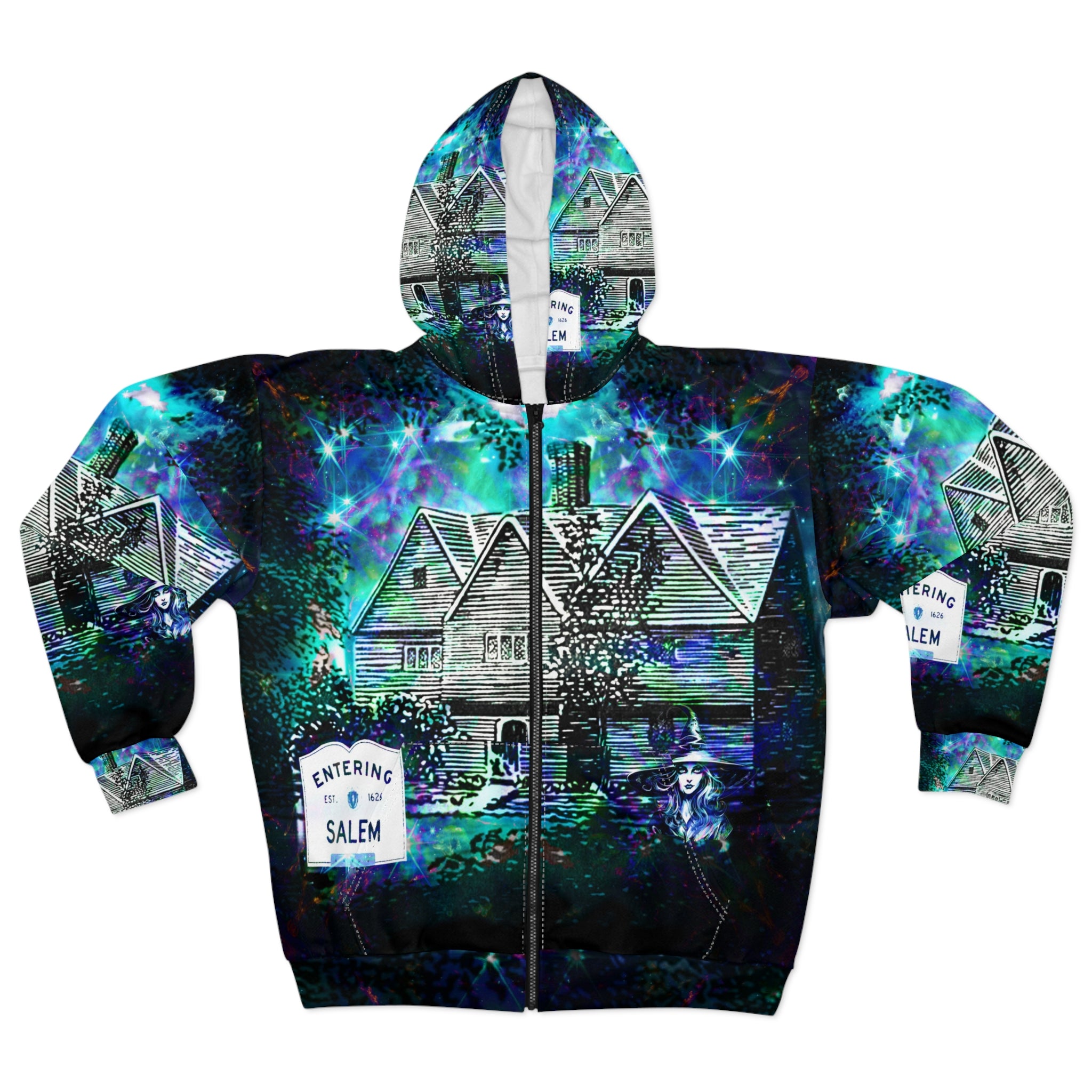 Katerina's Now and Forever Salem Witch Desires Unisex Zip Hoodie
