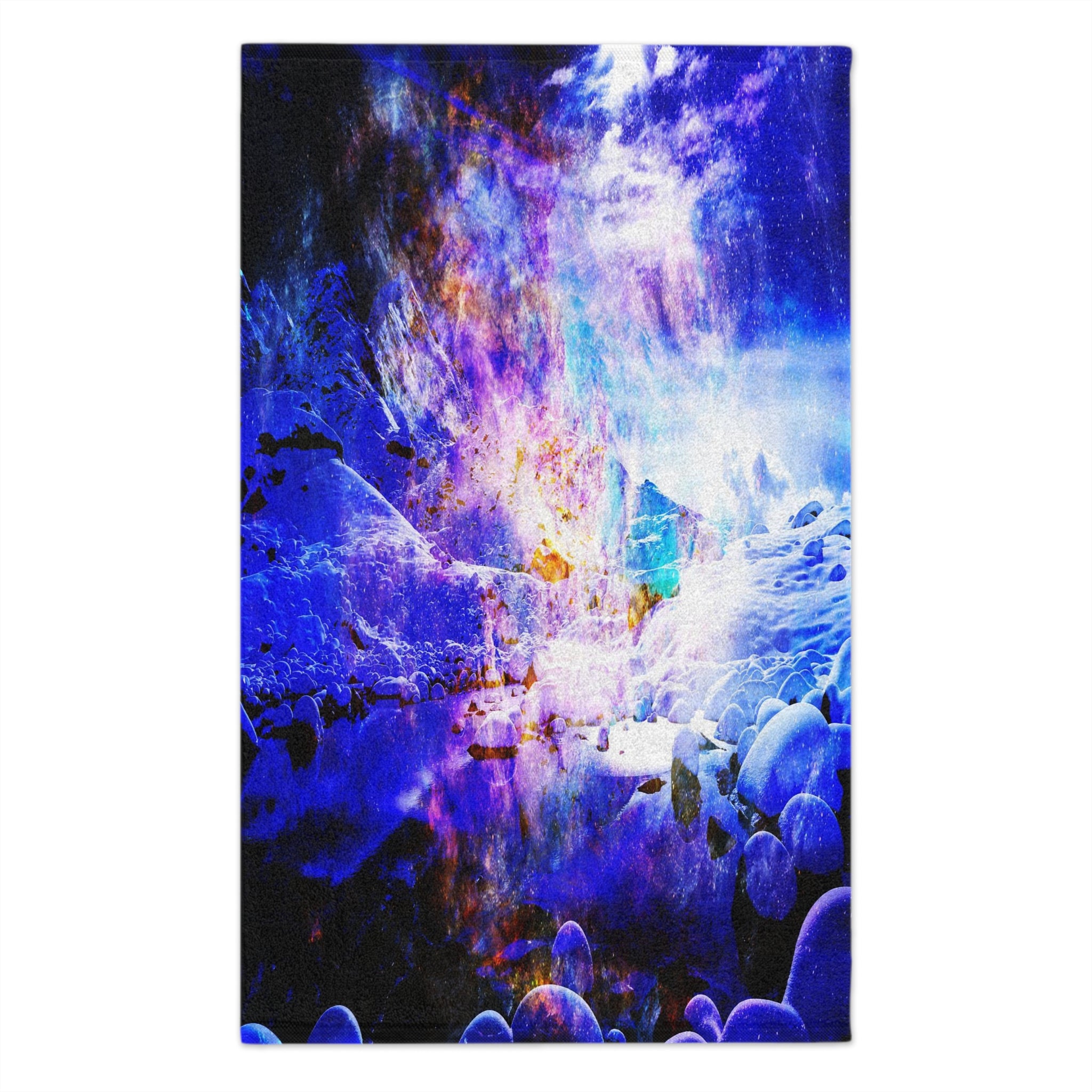 Breathe Again Yule Night Dreams Rally Towel, 11x18