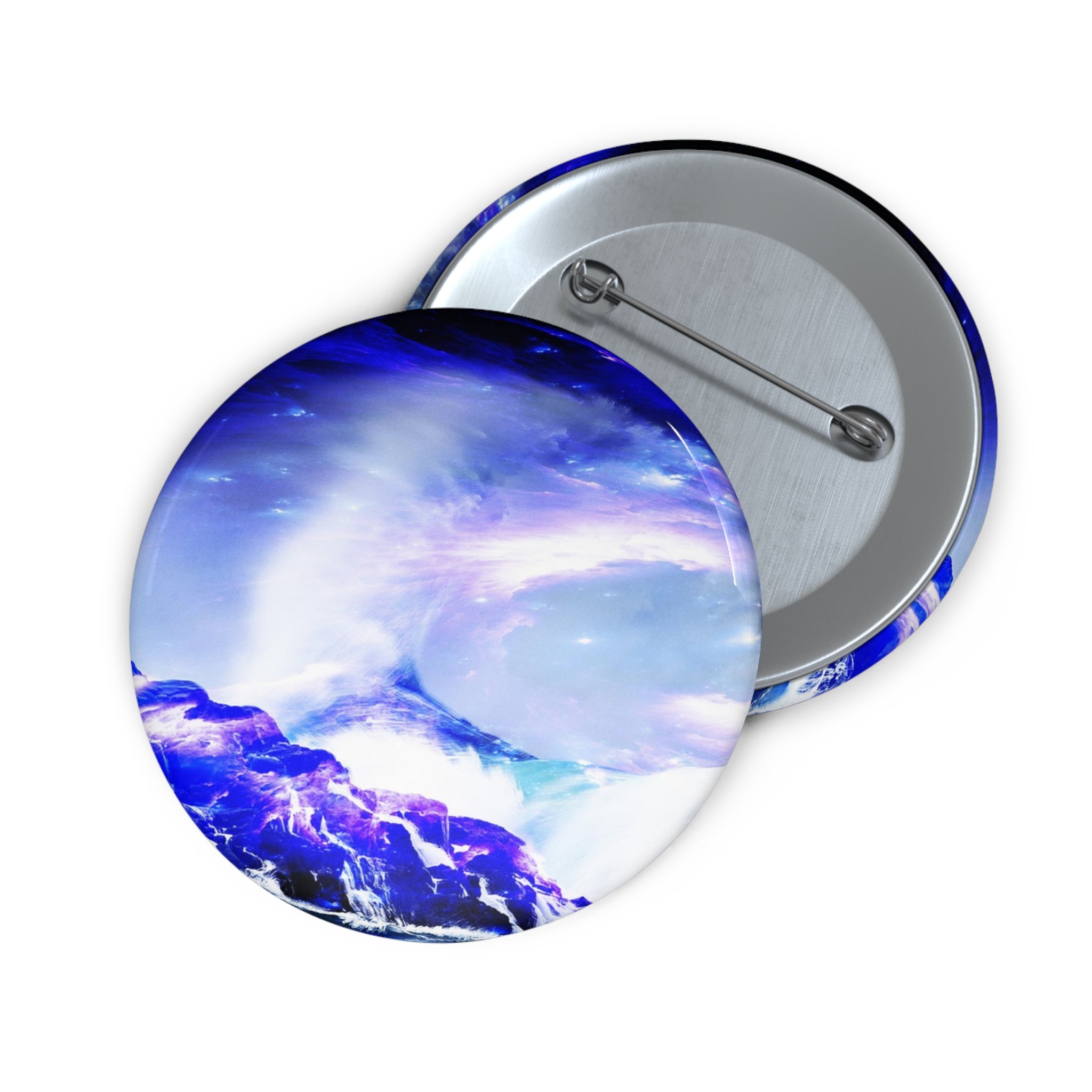 Ametyst Sapphire Serenity Bay Dreams Pin Buttons