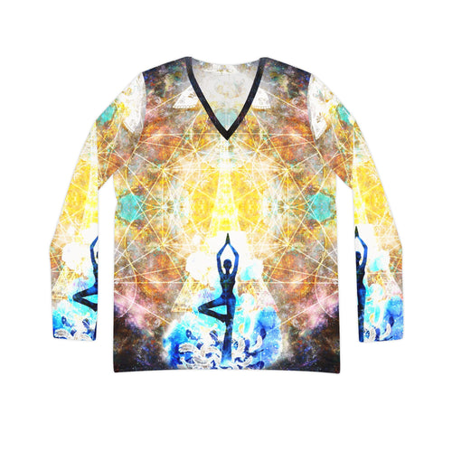 Amen Jin's Desires to Breathe Again Parisian Meditations V-neck Shirt