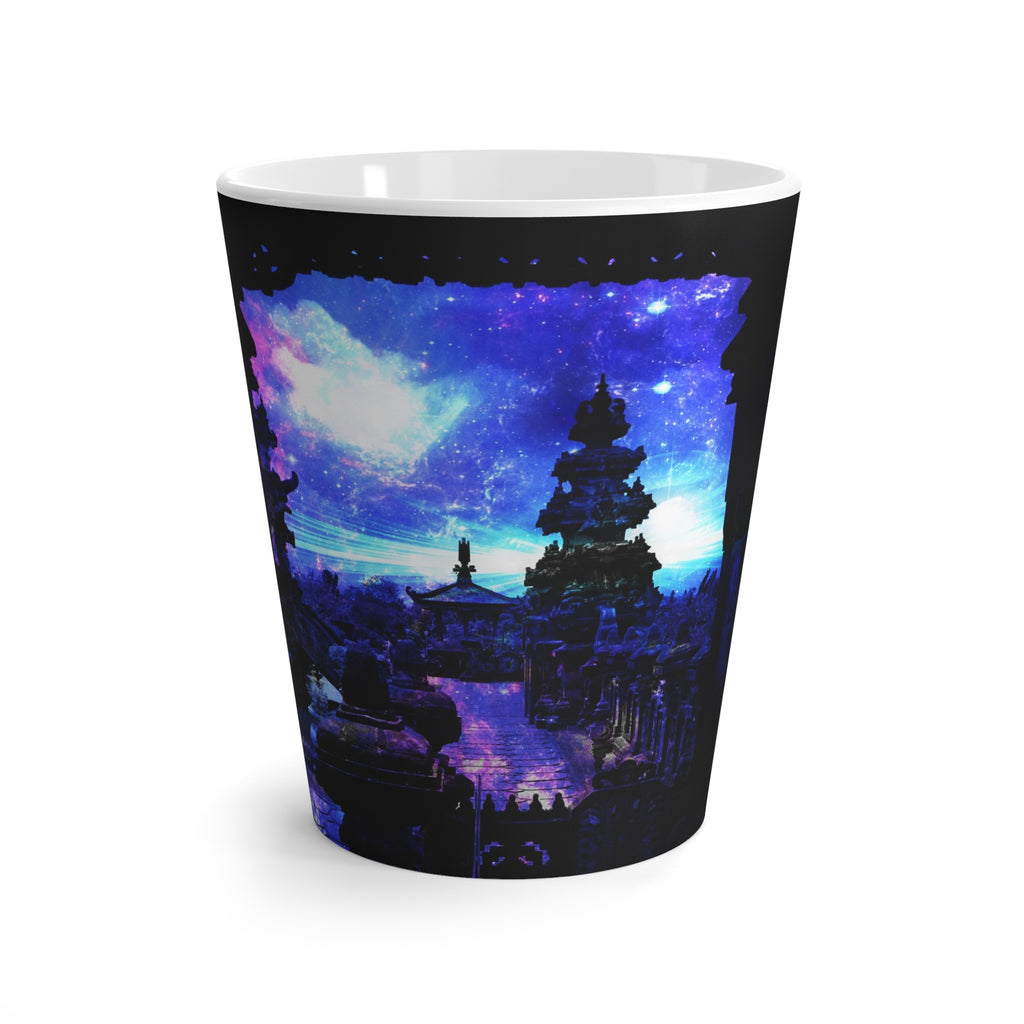Iridescent Balinese Dreams Latte Mug