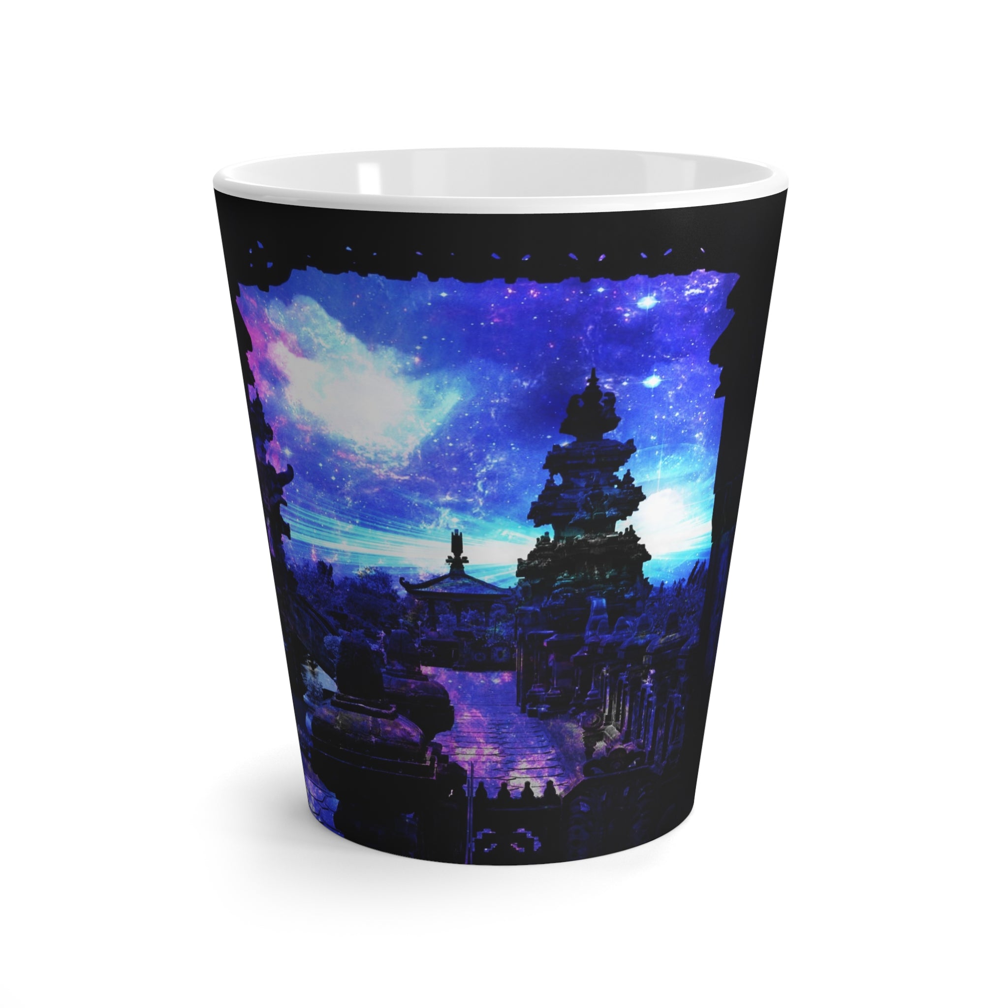 Iridescent Balinese Dreams Latte Mug