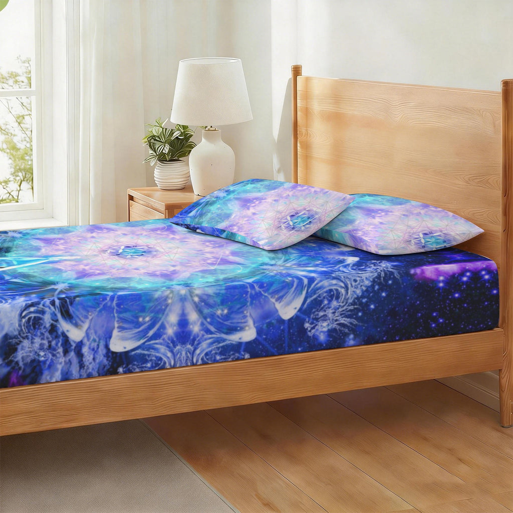 Amen Jin's Katerina's Eros & Psyche Metamorphosis Meditations Twin Bedding Set (Fitted Sheet + Pillowcases) | Ships from USA