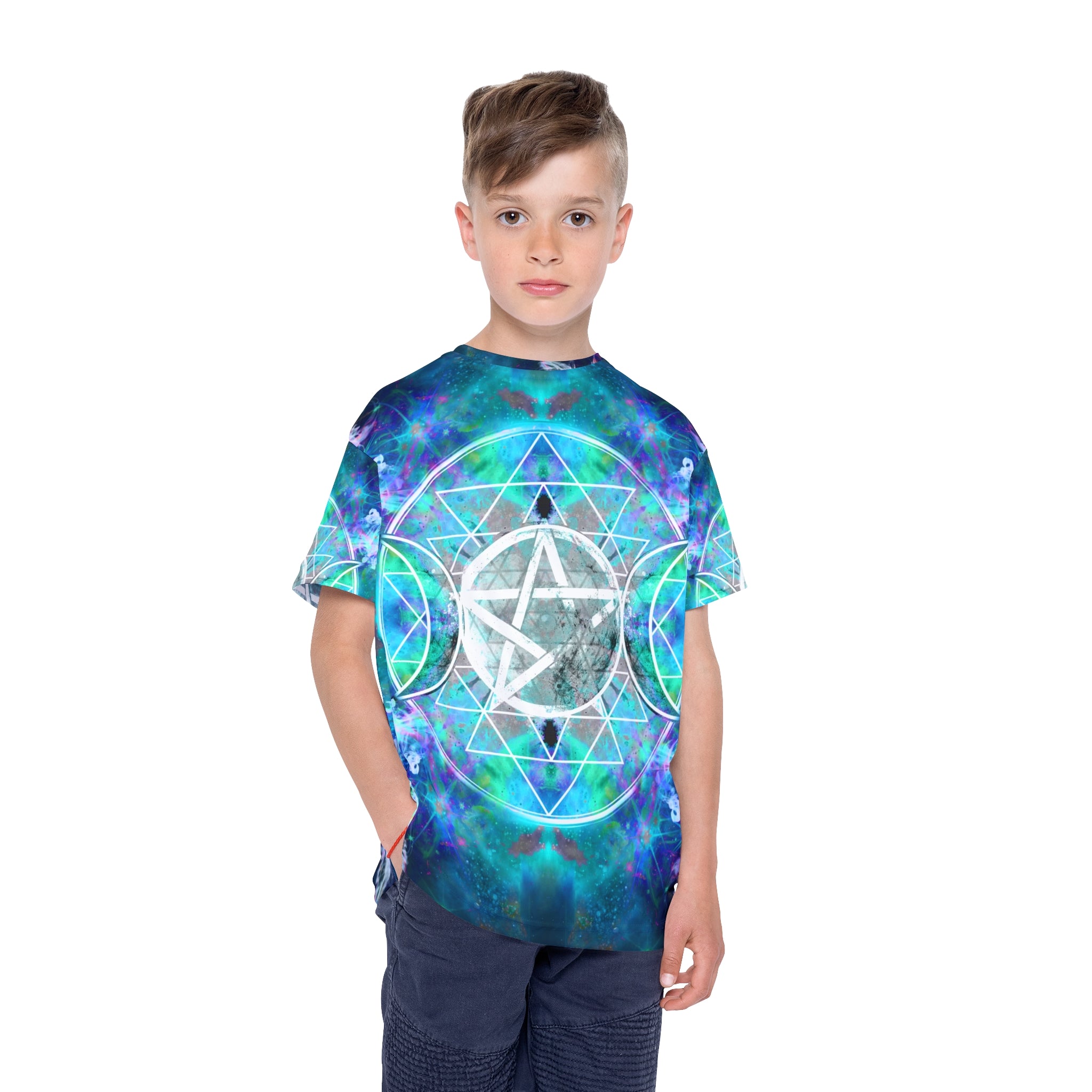 Katerina's Now and Forever Triple Goddess Meditations Kids Sports Jersey
