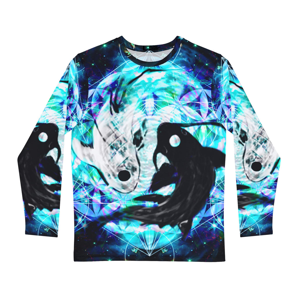 Katerina's Now and Forever Koi Meditations Men's Long Sleeve Shirt