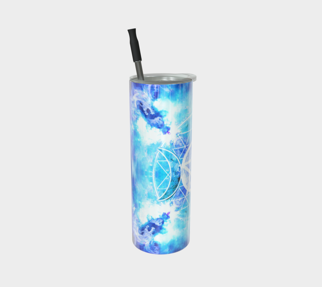 Amen Jin's Mandala of Dragon Fire Triple Goddess Meditations Stainless Steel Tumbler