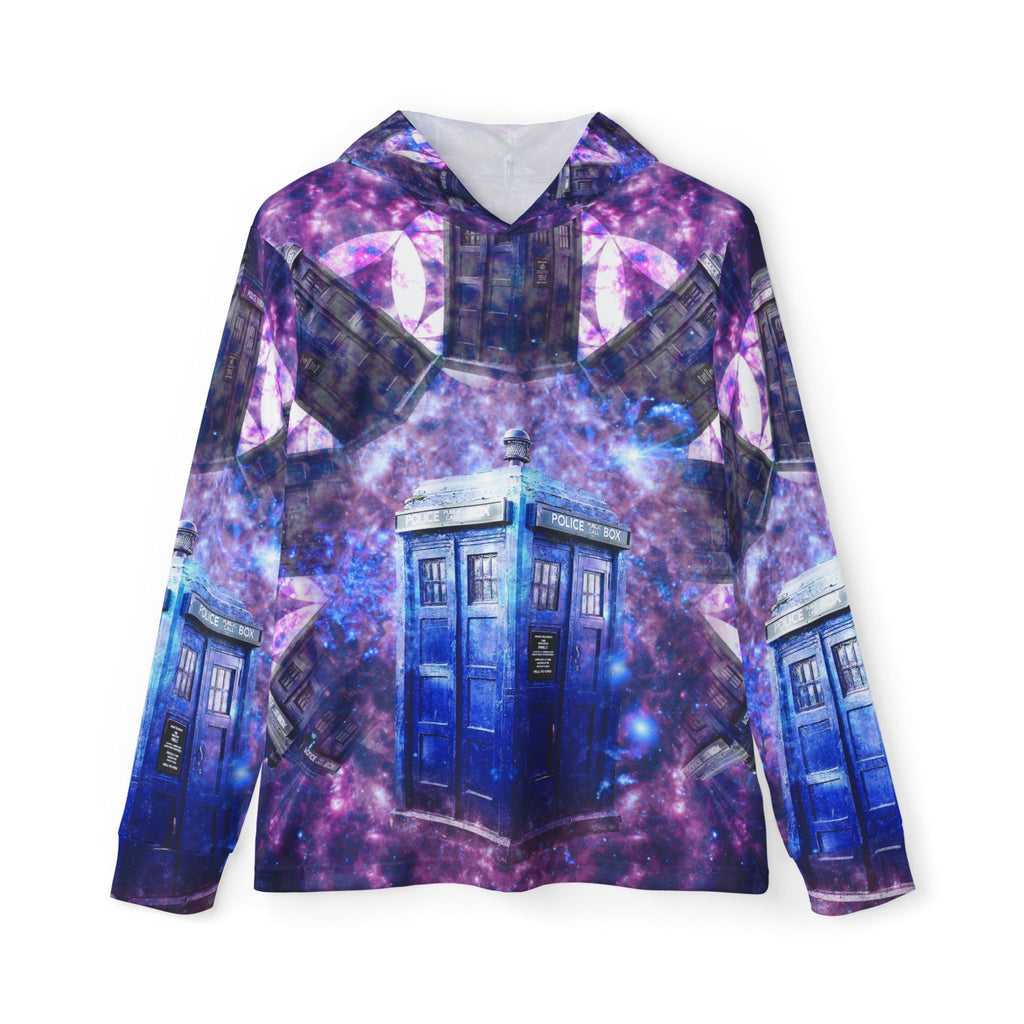 Katerina's Through TIme and Space Desires Doctor Meditations Men's Warmup Hoodie