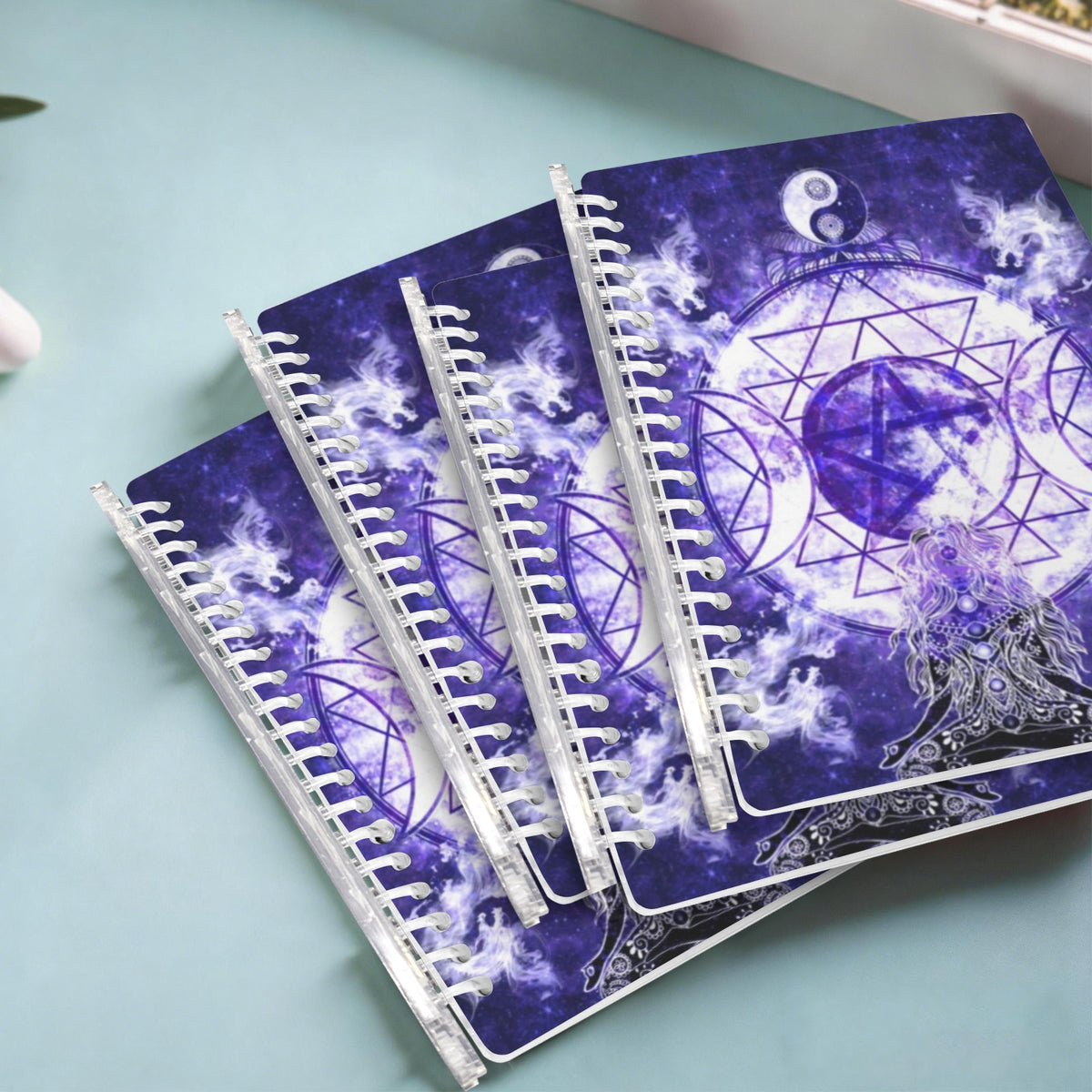 Katerina's Dragon's Eye Magickal Awakening Meditations Loose-Leaf Notebooks ( Cover Print, 4-Pack ) | Ships from USA