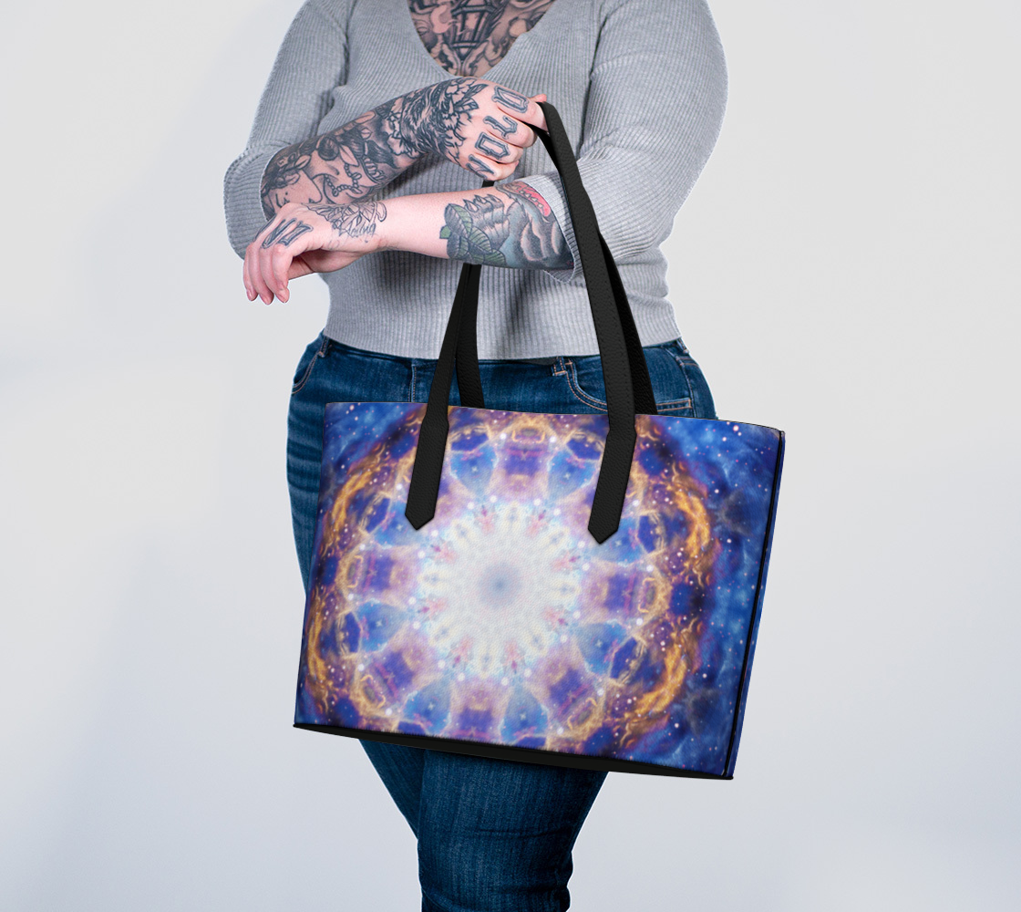 Laine's I Will Come Again Desires Vegan Leather Tote