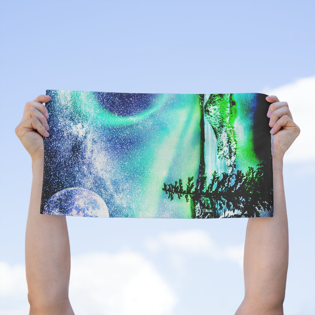 Katerina's Noel Yule Night Dreams Rally Towel, 11x18