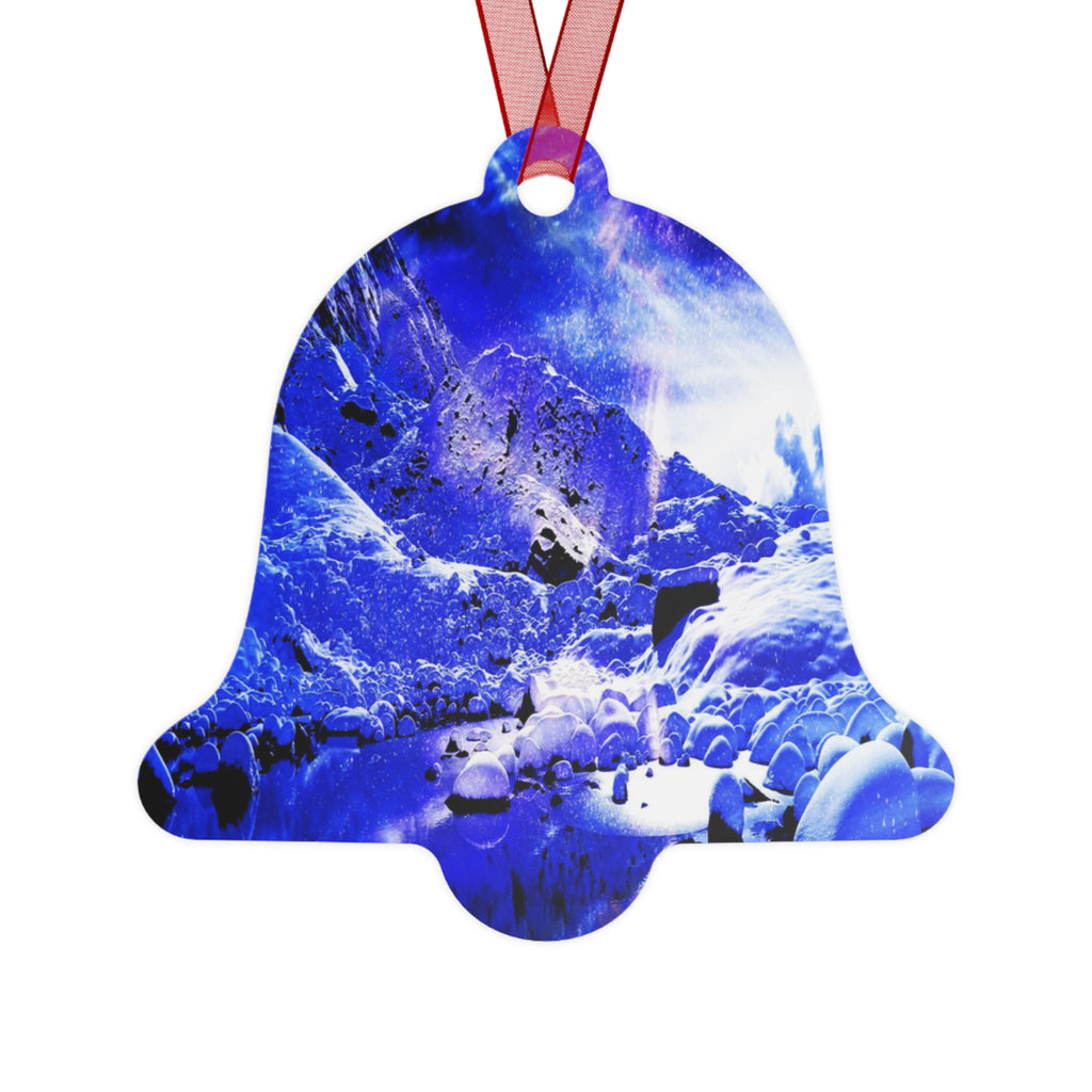 Yule Night Dreams Metal Ornaments