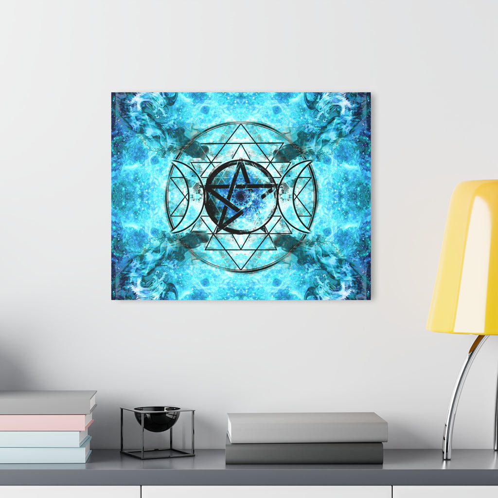 Amen Jin's All the White Horses Triple Goddess Meditations Acrylic (French Cleat)