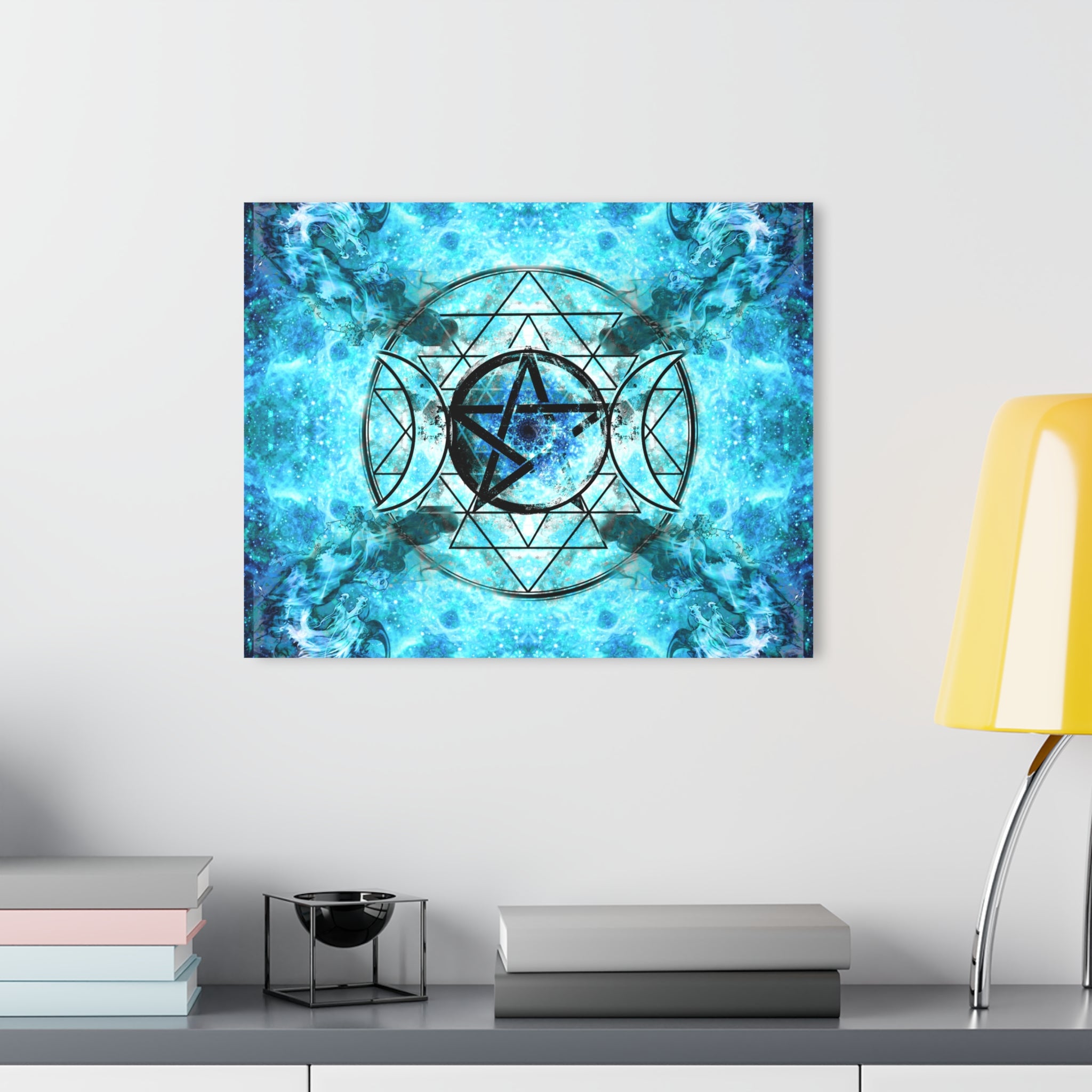 Amen Jin's All the White Horses Triple Goddess Meditations Acrylic (French Cleat)