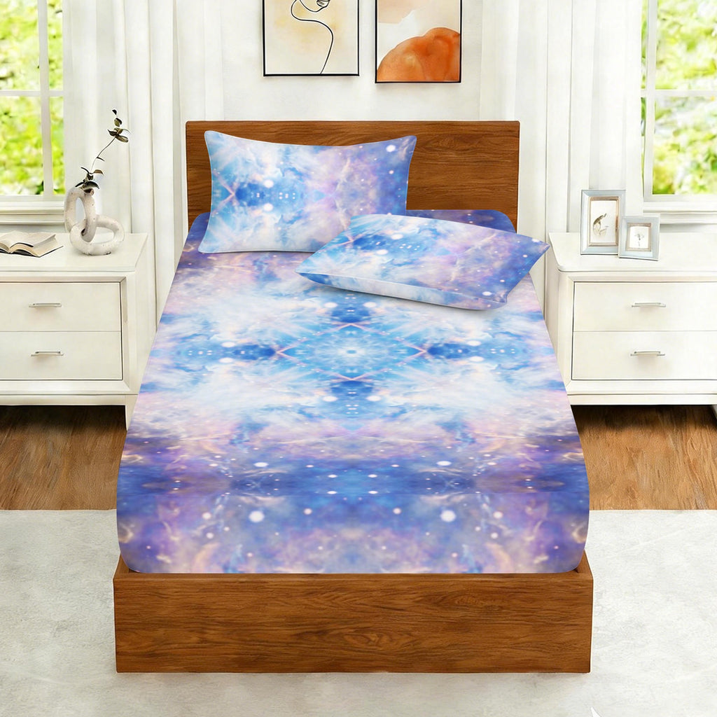 Katerina's Winterborn Desires Twin Bedding Set (Fitted Sheet + Pillowcases) | Ships from USA