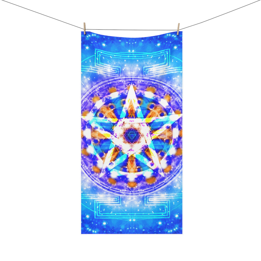 Katerina's Howl's Tomorrow Girl Beltane Meditations Mink-Cotton Towel