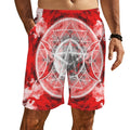 Katerina's Waiting for Hello Triple Goddess Meditations Men's All Over Print Beach Shorts (Sets 26) | Ships from USA