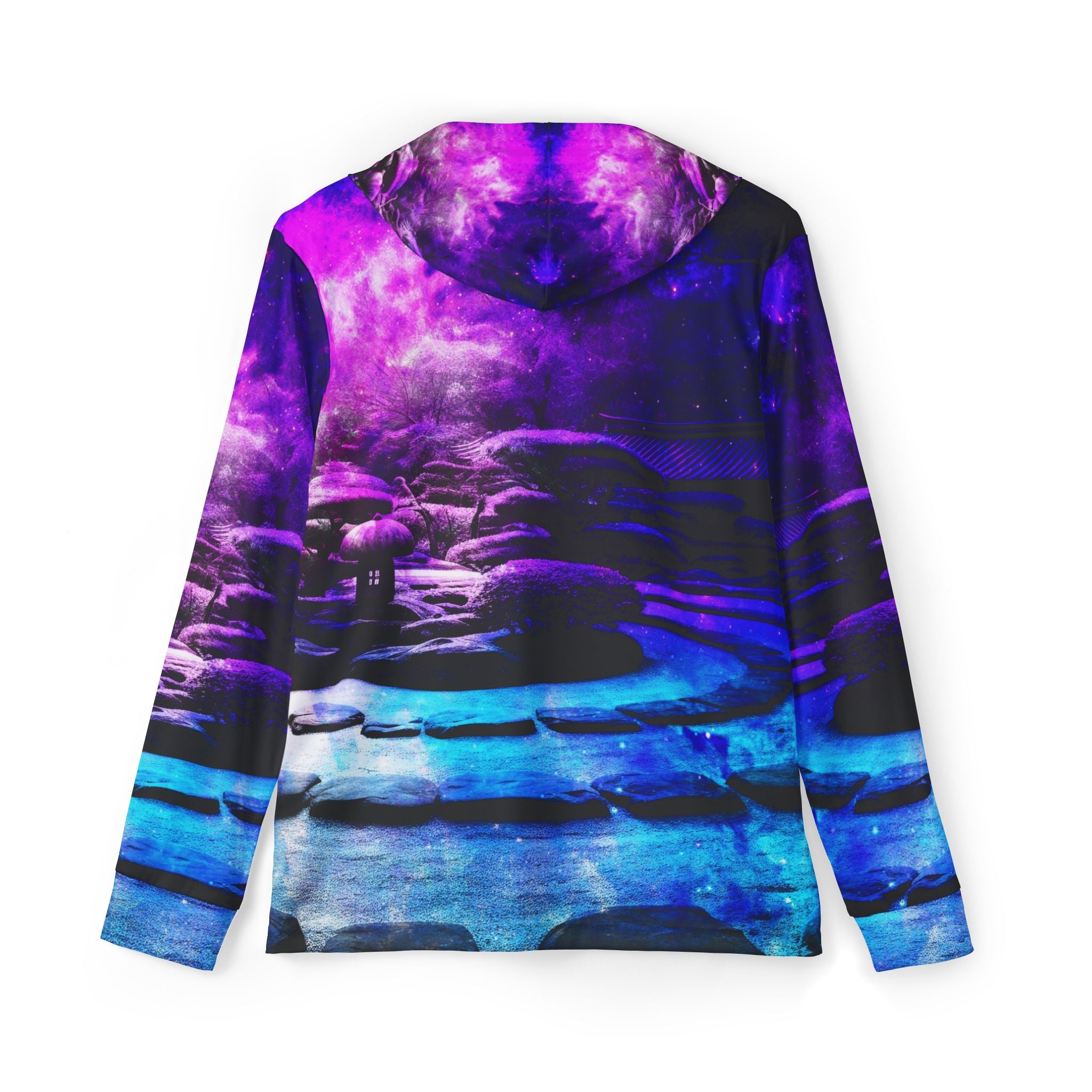 Creation's Heaven Tranquil Garden Dreams Men's Sports Warmup Hoodie