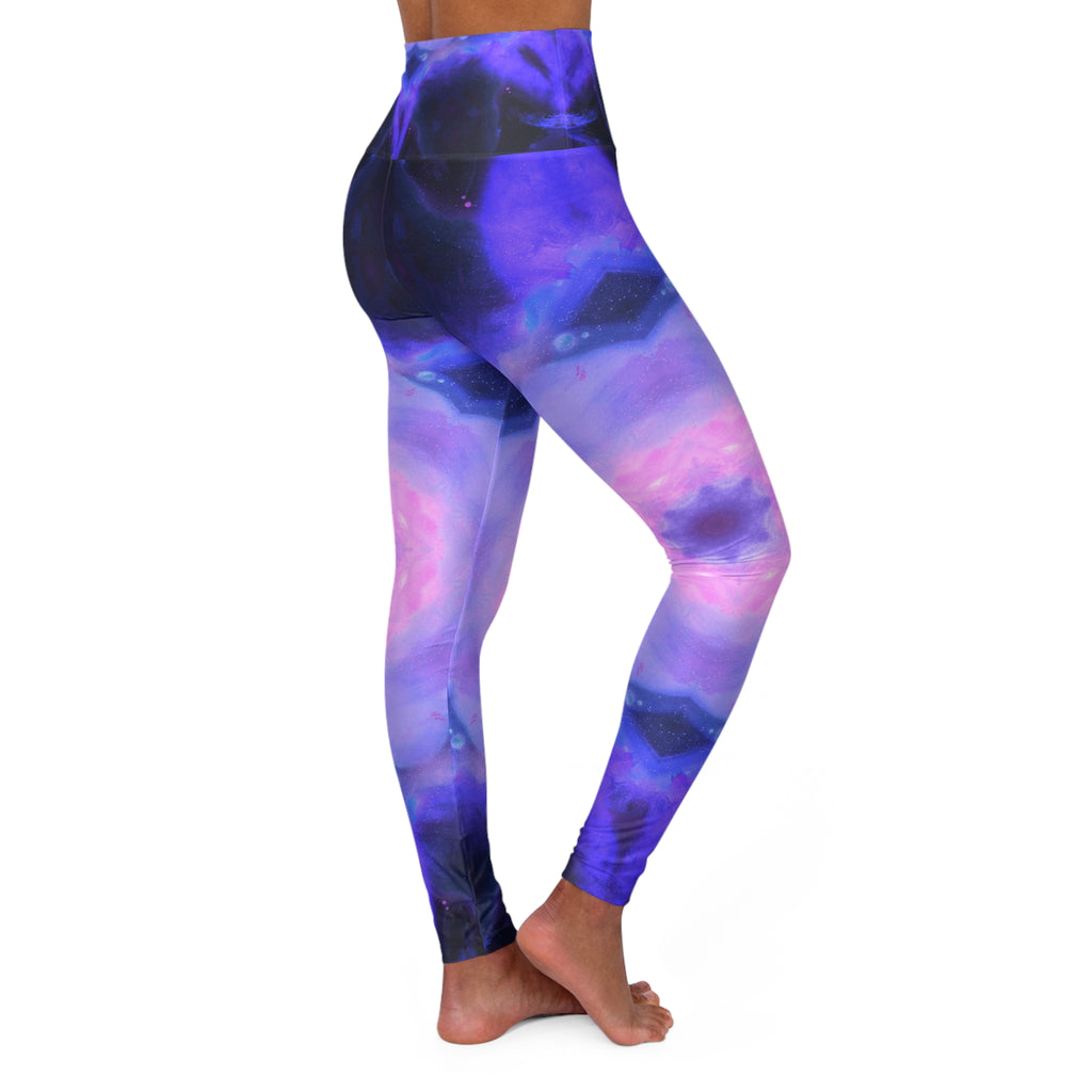 Amen Jin's Vibranium Desires High Waisted Yoga Leggings