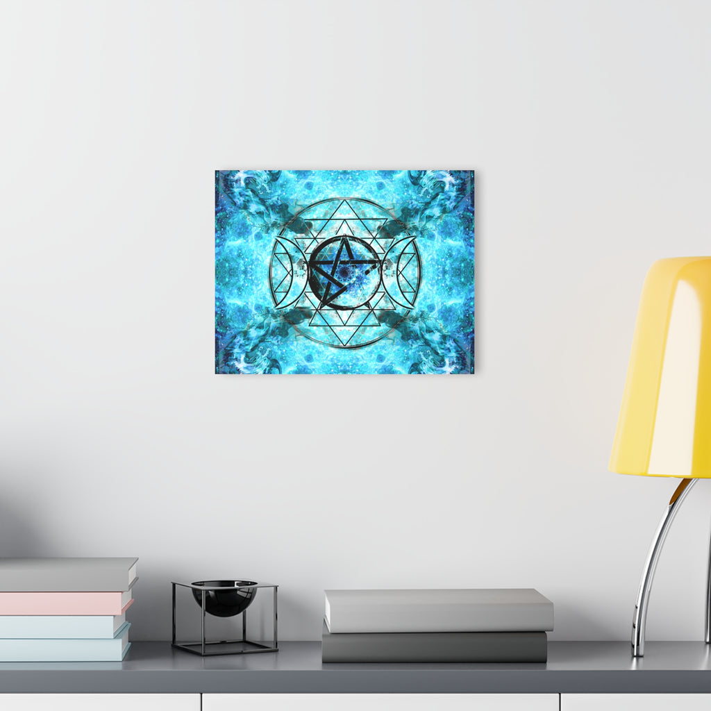 Amen Jin's All the White Horses Triple Goddess Meditations Acrylic (French Cleat)