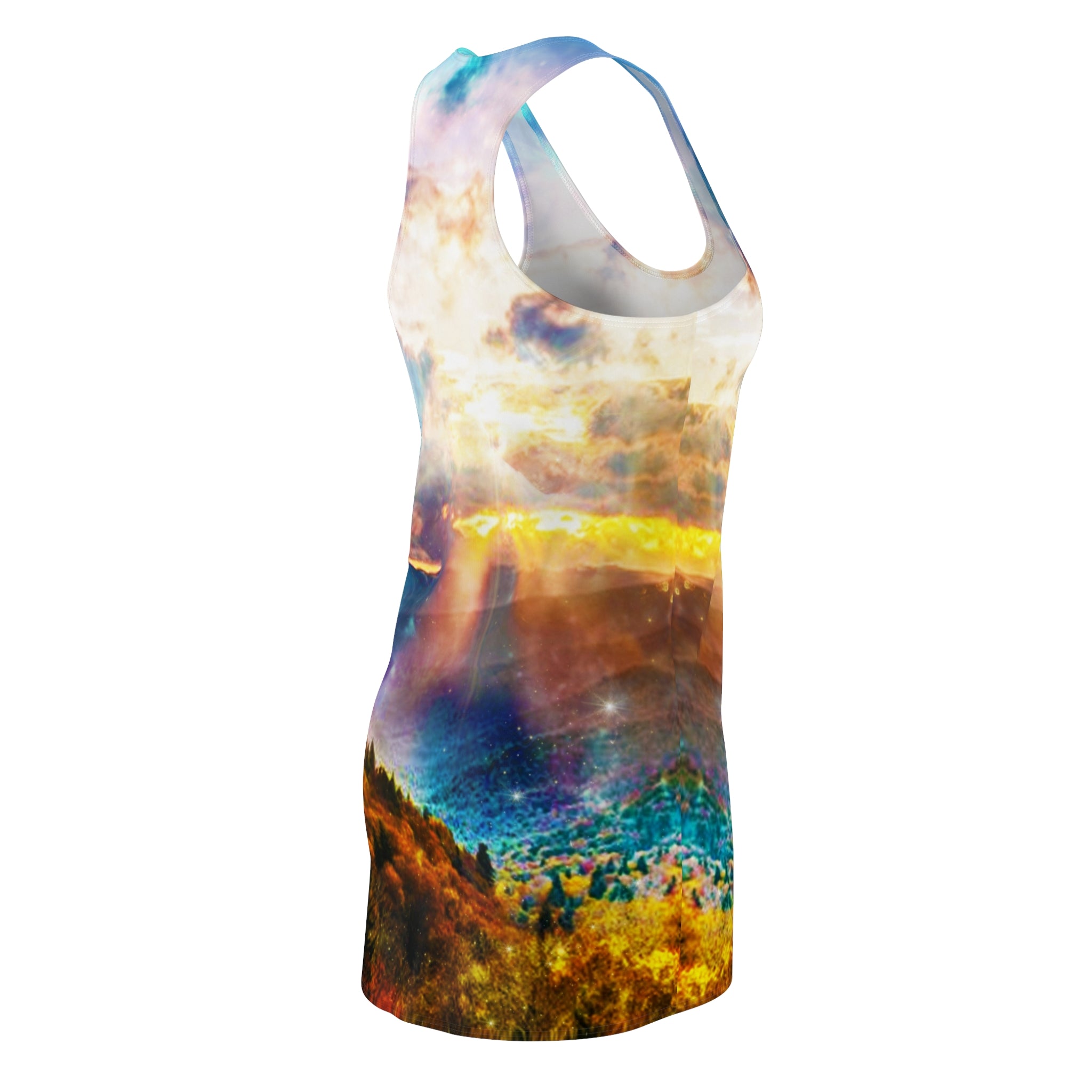 Katerina's Smoky Mountain Memories Dreams Women's Racerback Dress