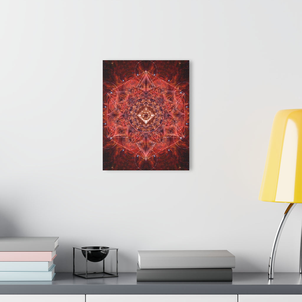 Muladhara Meditations Acrylic (French Cleat Hanging)