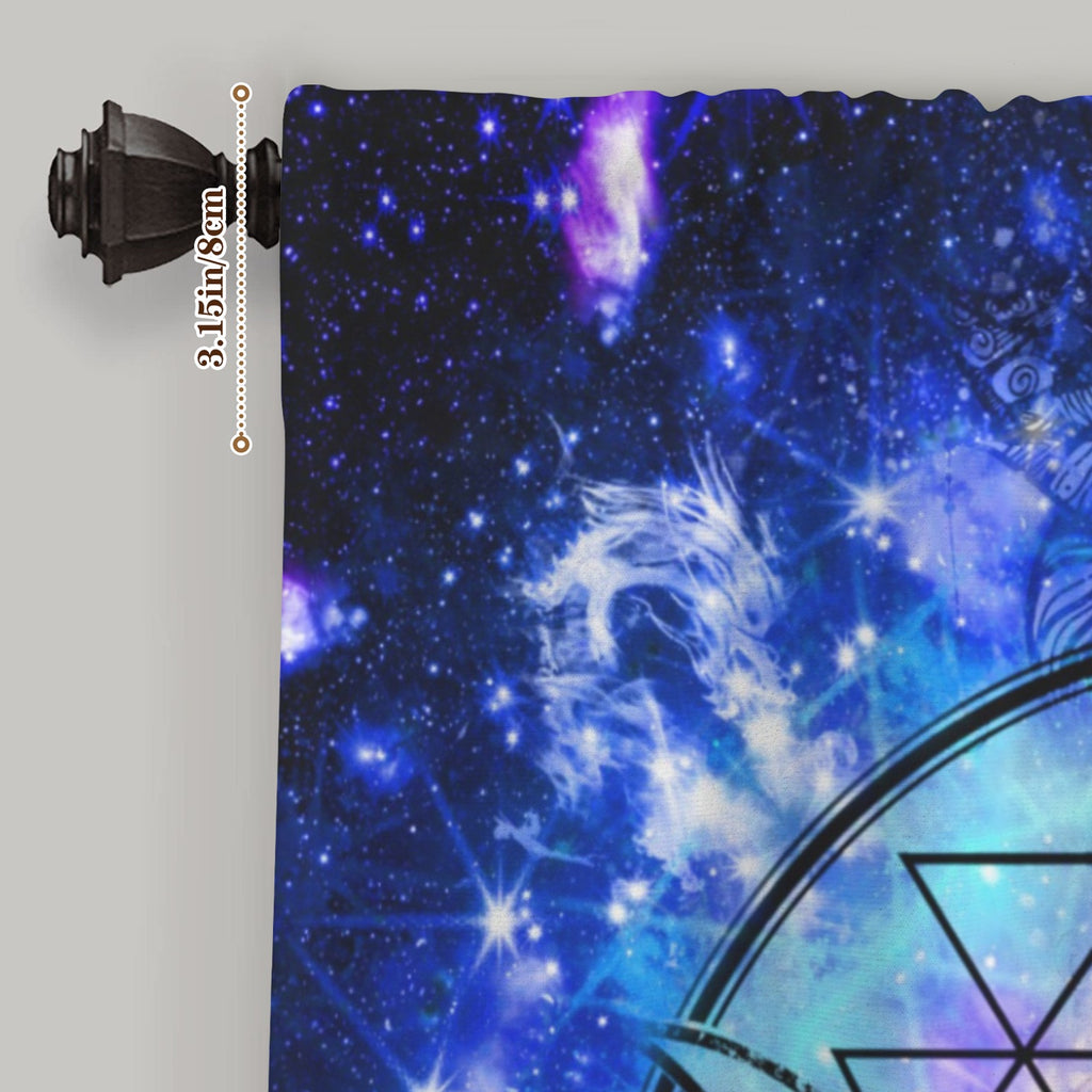 Amen Jin's Katerina's Eros & Psyche Magickal Awakening Meditations Window Curtain 52" x 63" ( 1 Piece ) | Ships from USA