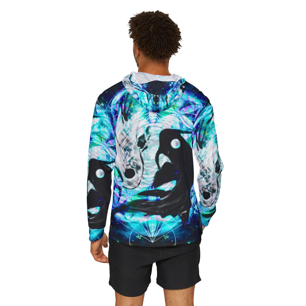 Katerina's Now and Forever Koi Desires Men's Sports Warmup Hoodie