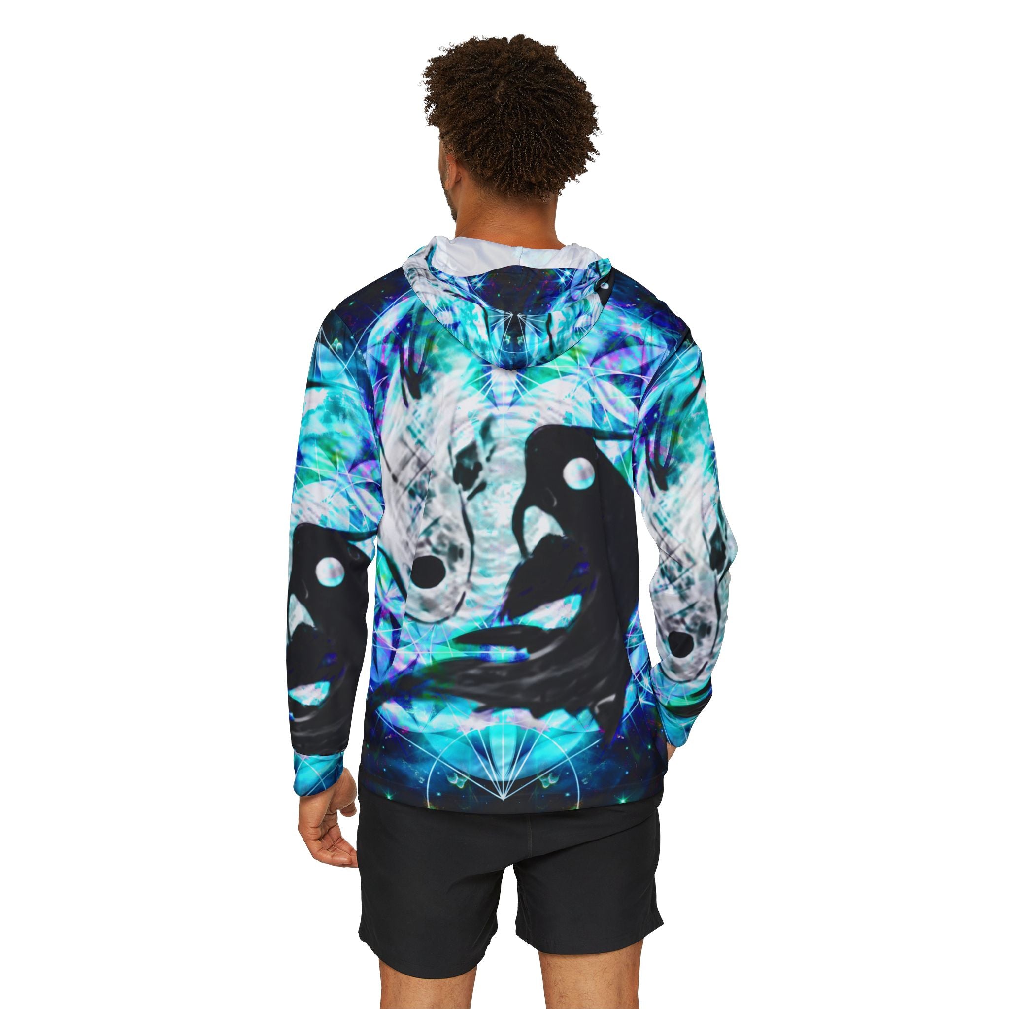Katerina's Now and Forever Koi Desires Men's Sports Warmup Hoodie