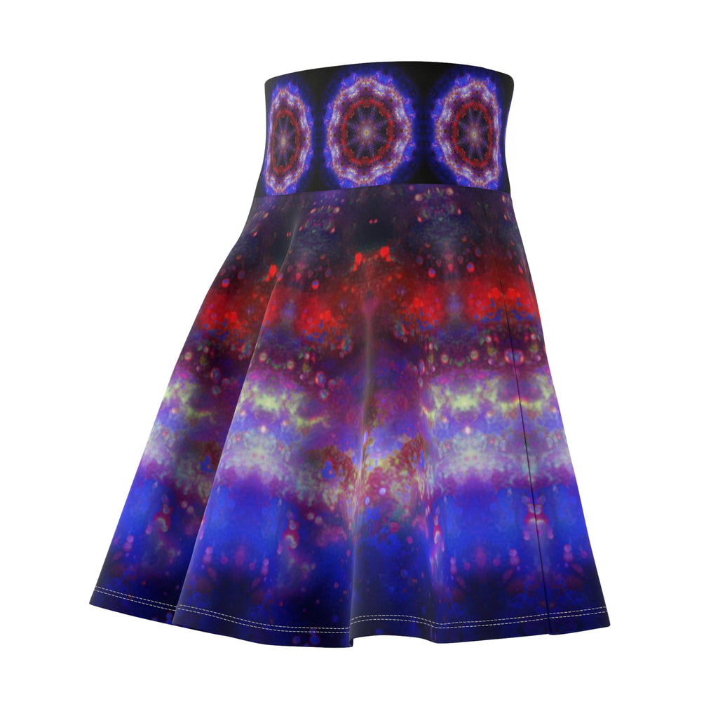 Spirited Marie My Telescope Desires  Women's Skater Skirt