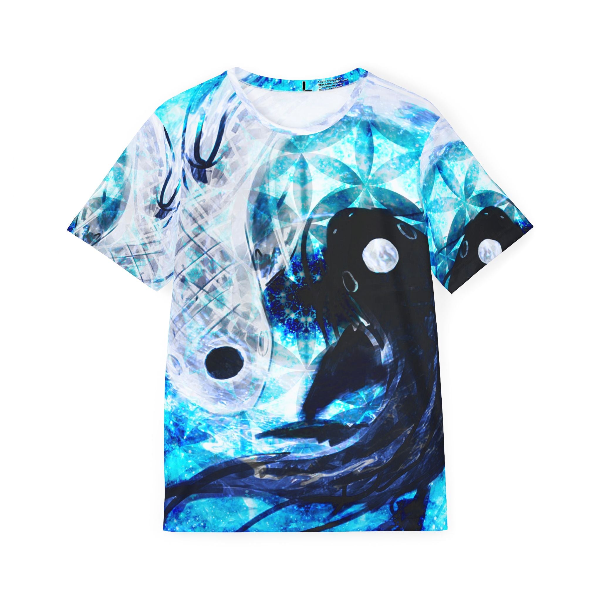 Amen Jin's all the White Horses Koi Meditations Men's Jersey