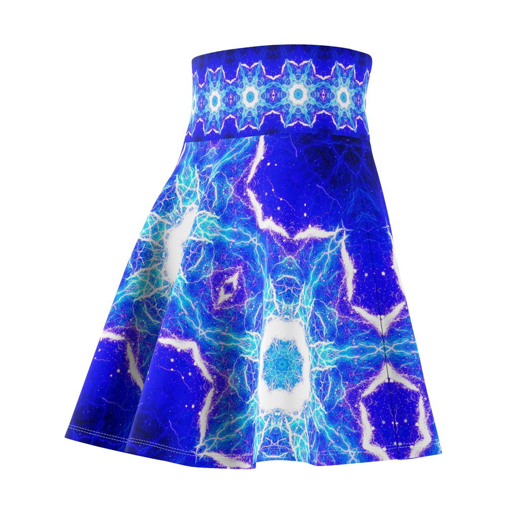 Katerina’s Mandala of Dragon Fire Desires Women's Skater Skirt