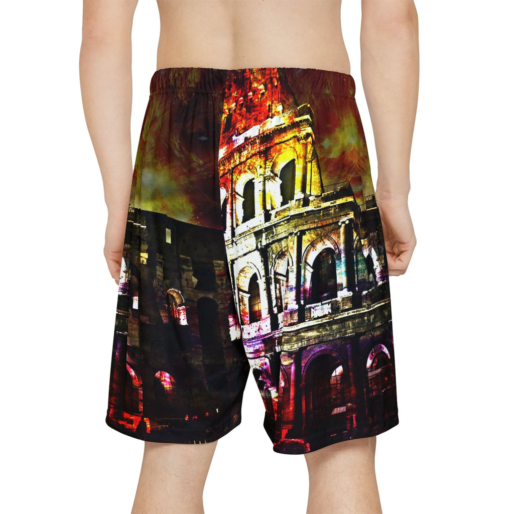 Rise Again Dreams of Roman Patterns Past Men’s Sports Shorts